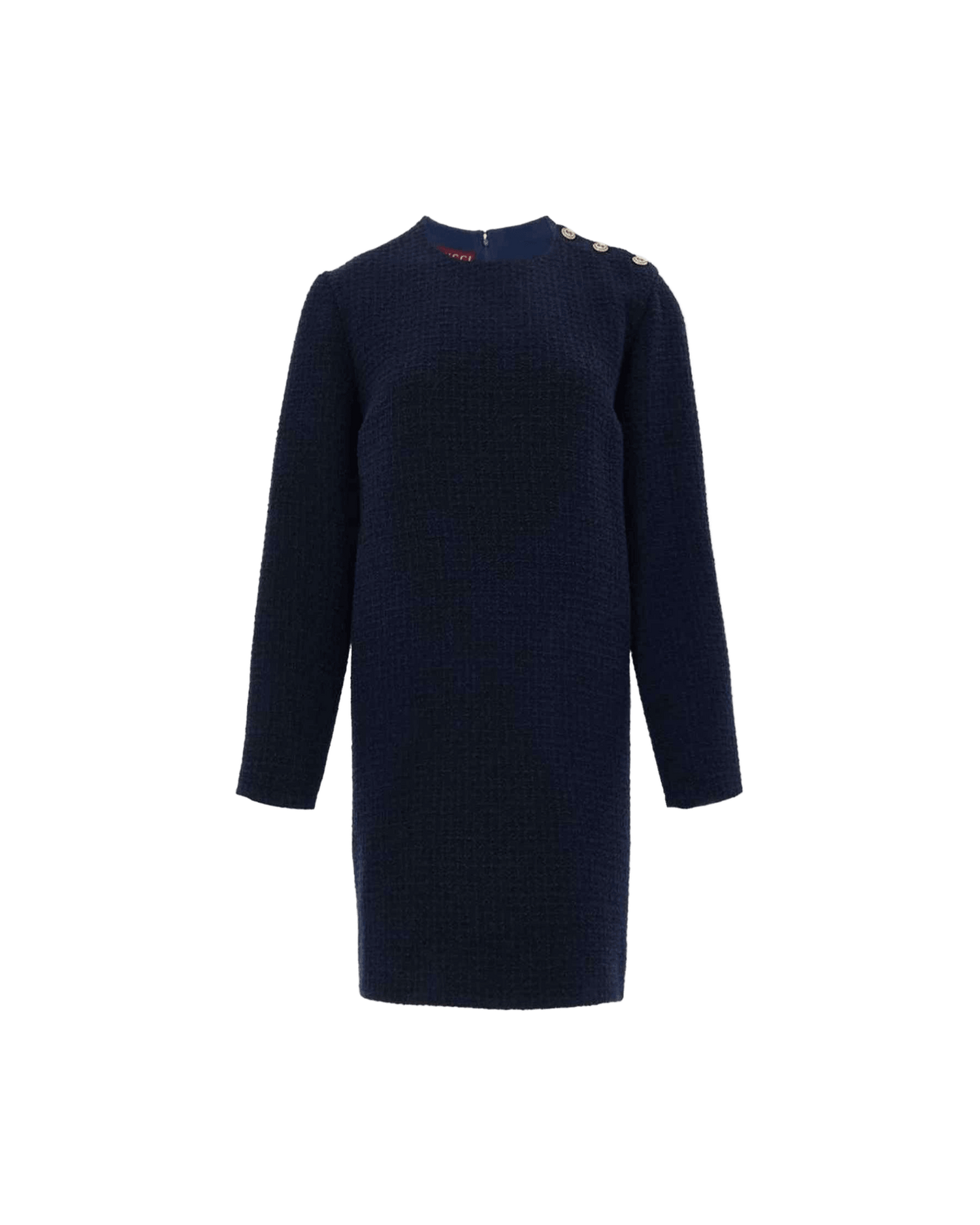 Gucci Blue Wool Navy Short Glam Steals