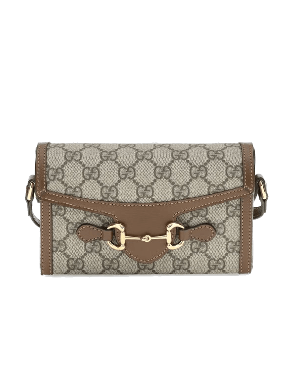 Gucci Brown Polyethylene Shoulder Bag