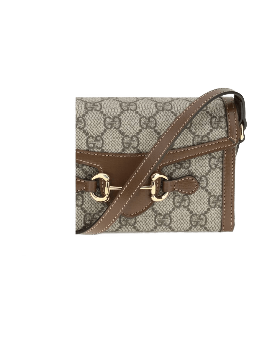 Gucci Brown Polyethylene Shoulder Bag Glam Steals