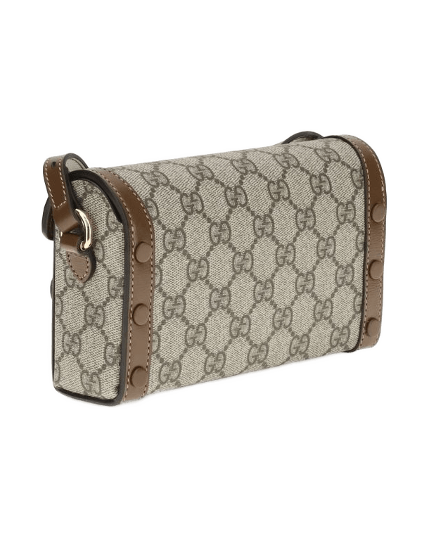 Gucci Brown Polyethylene Shoulder Bag Glam Steals