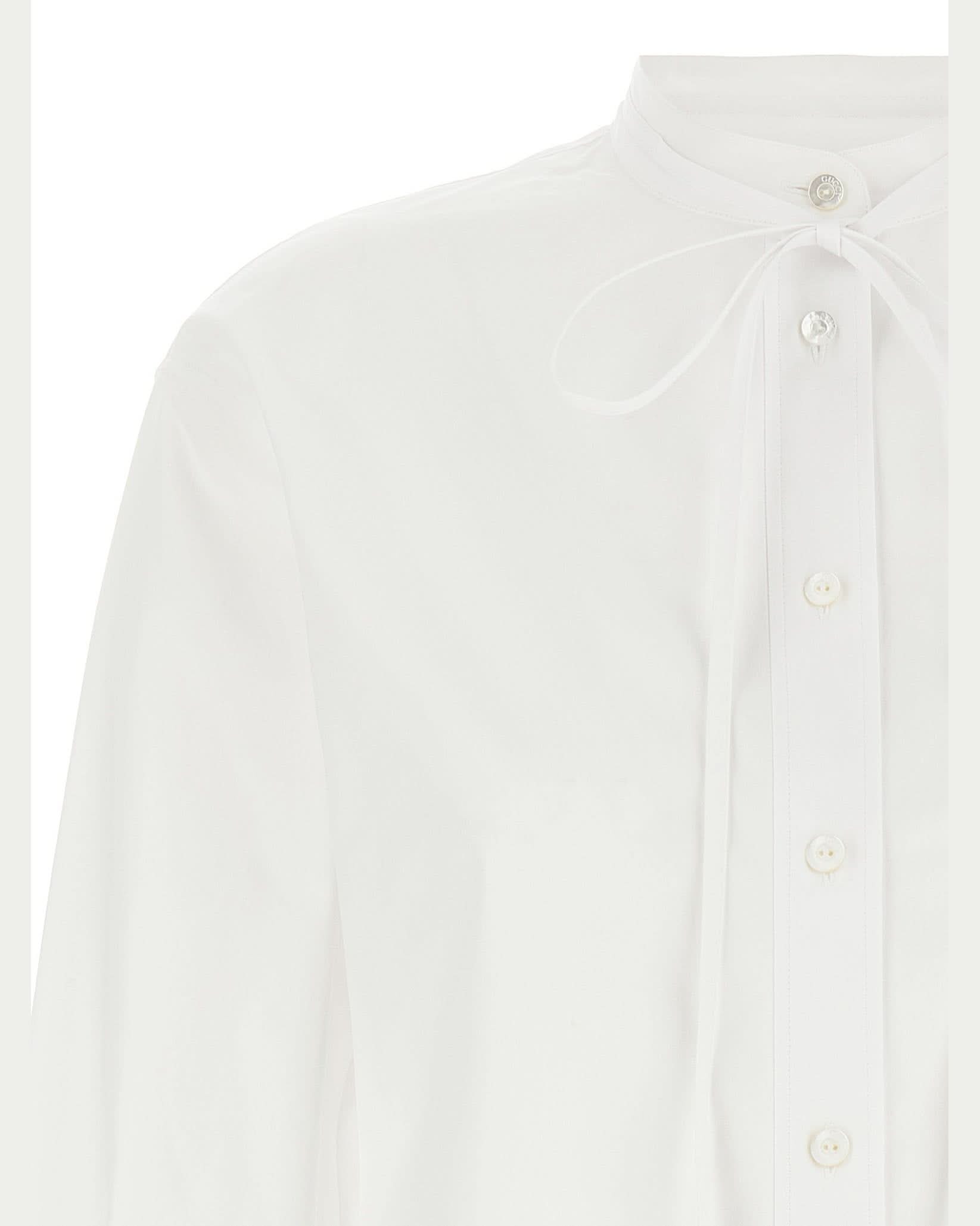 Gucci Double G Embroidery Shirt Glam Steals