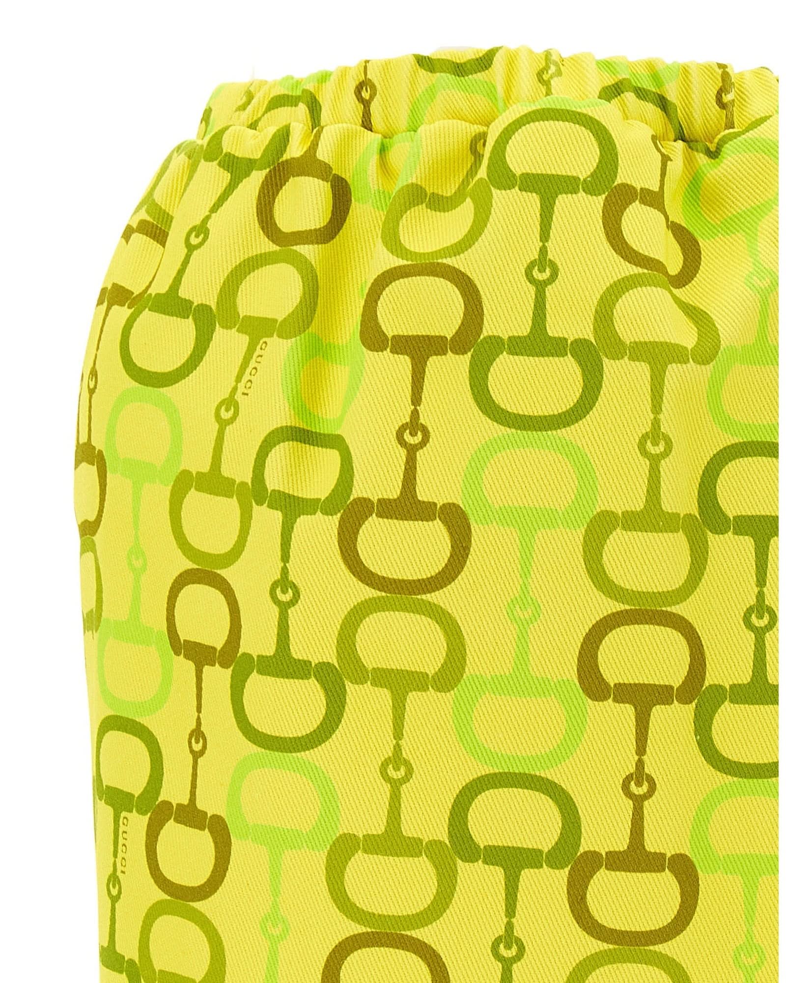 Gucci Horsebit Print Skirt Glam Steals