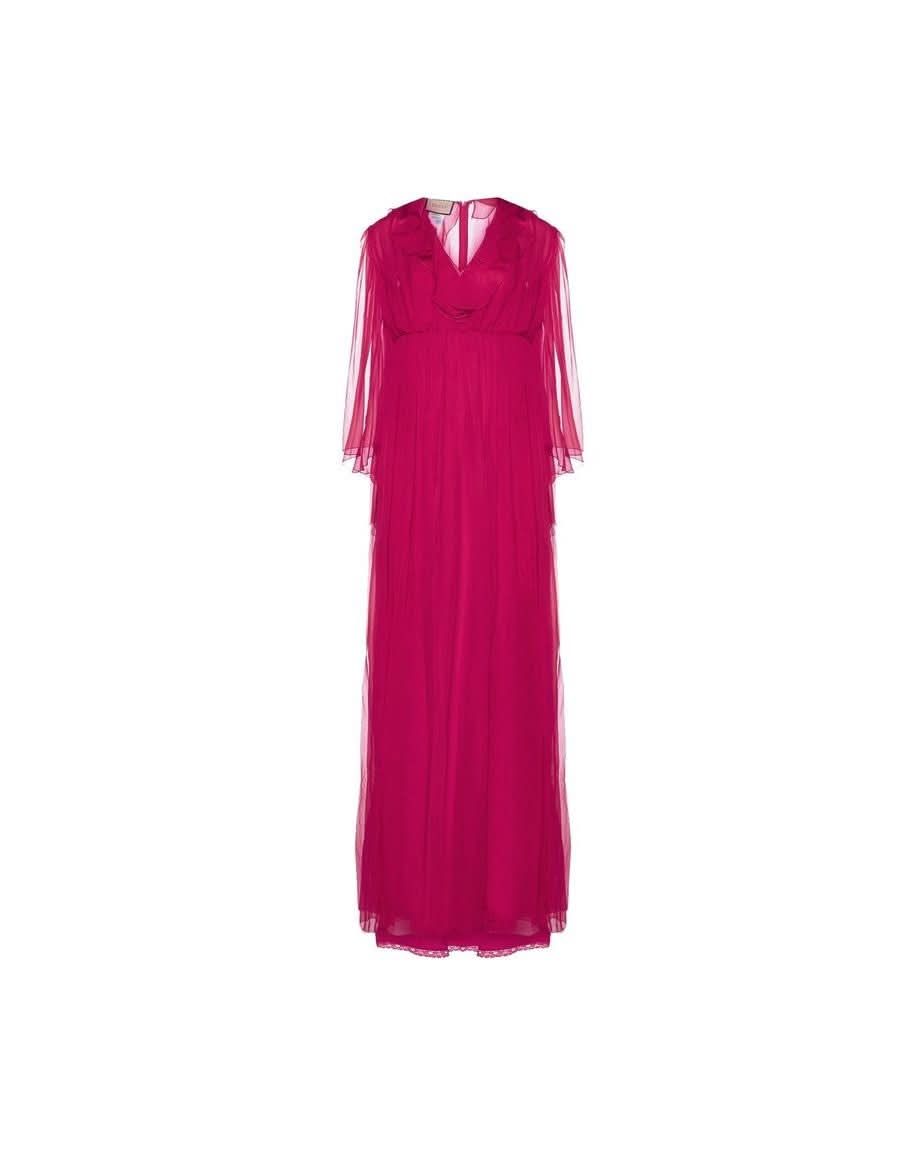 Gucci Multicolor Silk Dress Dresses