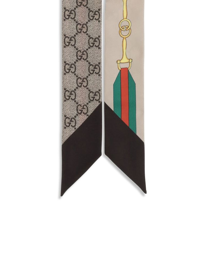 Gucci Multicolor Silk Scarf Glam Steals