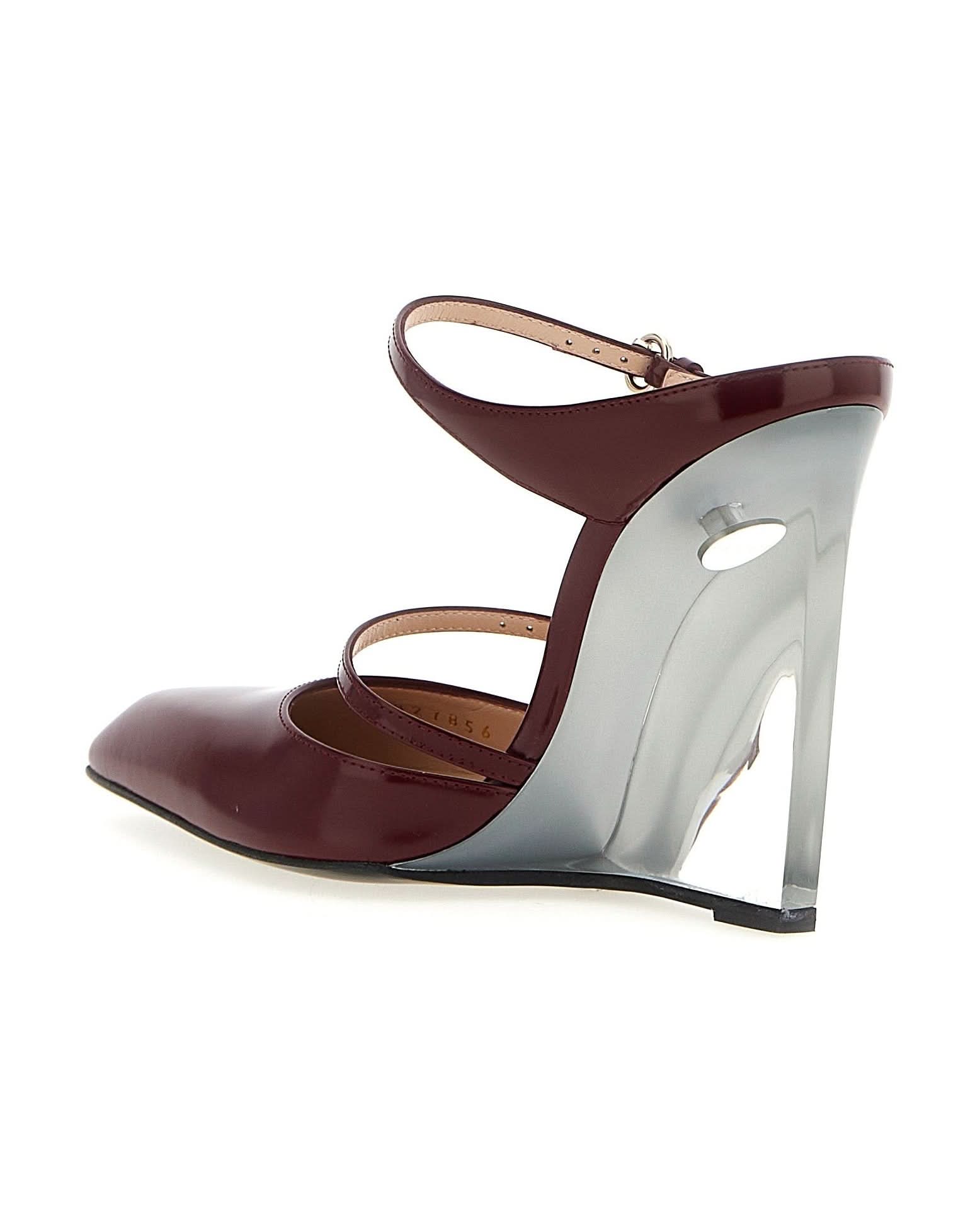 Gucci Rosso Ancora Sabots Sandals
