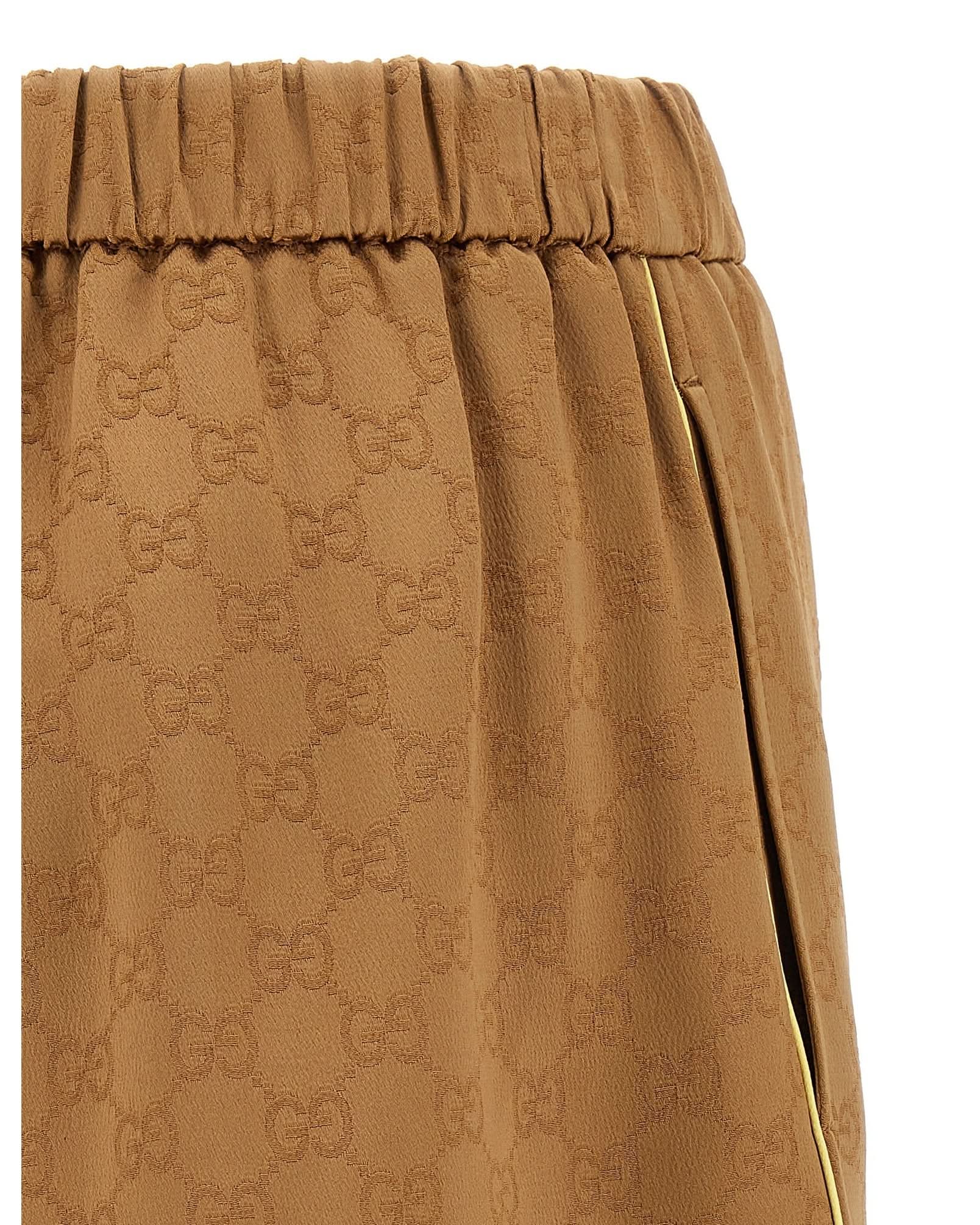 Gucci Satin Shorts Gg Glam Steals