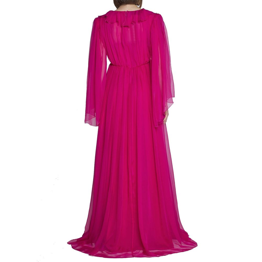 Gucci Silk Midi Dress Glam Steals