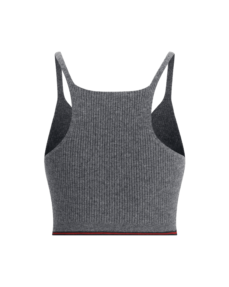 Gucci V Neck Ribbed Top Glam Steals