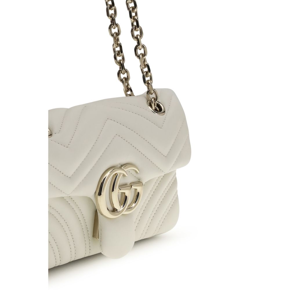 Gucci White Calf Leather Bos Taurus Handbag Glam Steals