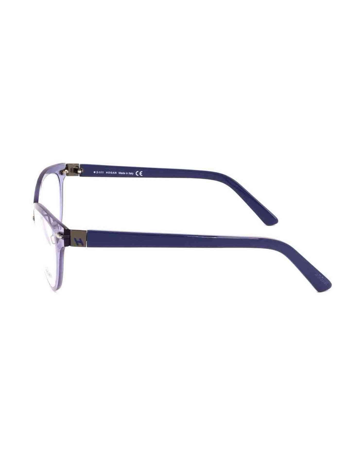 Hogan Plastic Light Blue Frame Eyeglasses