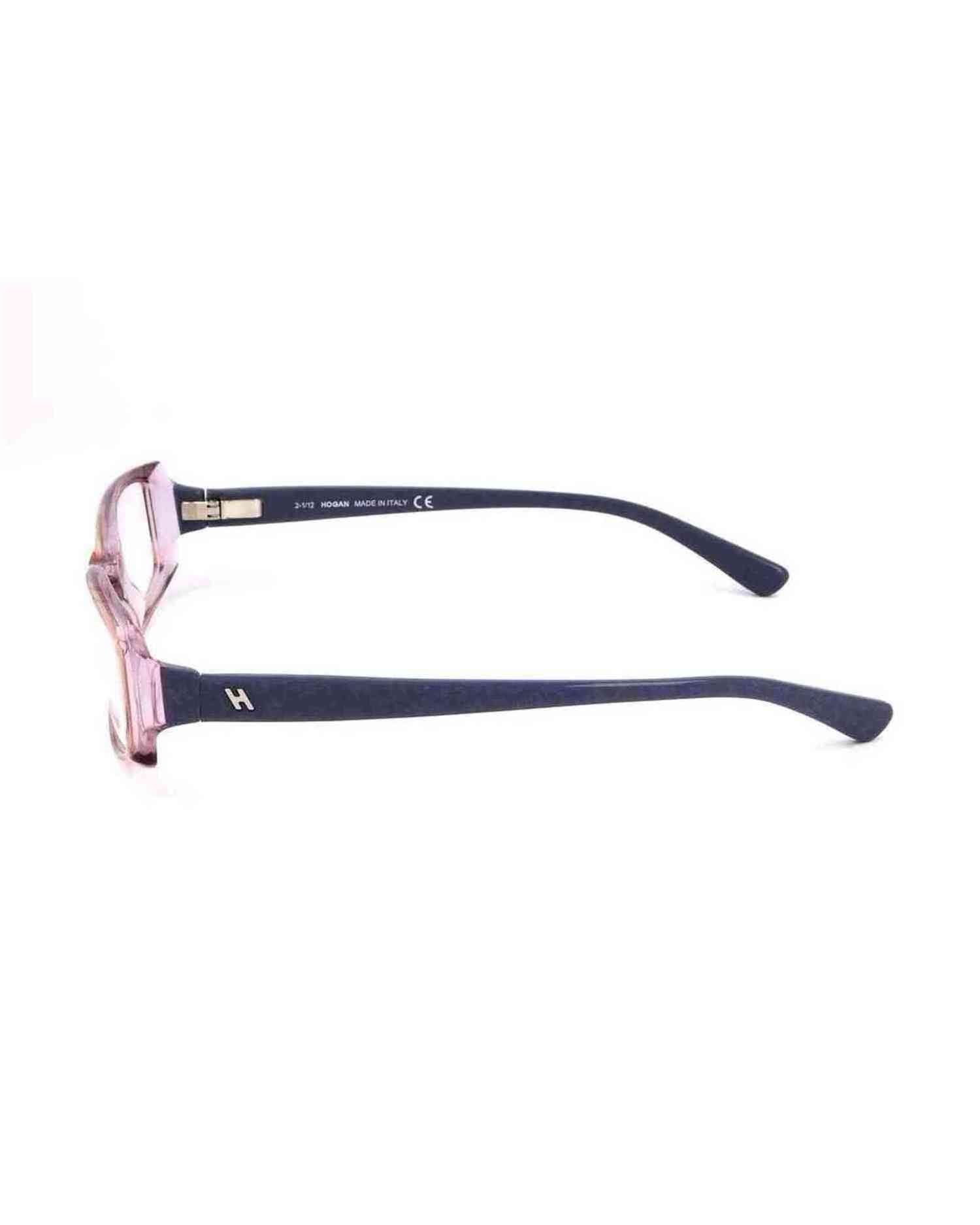 Hogan Plastic Purple Frame Eyeglasses