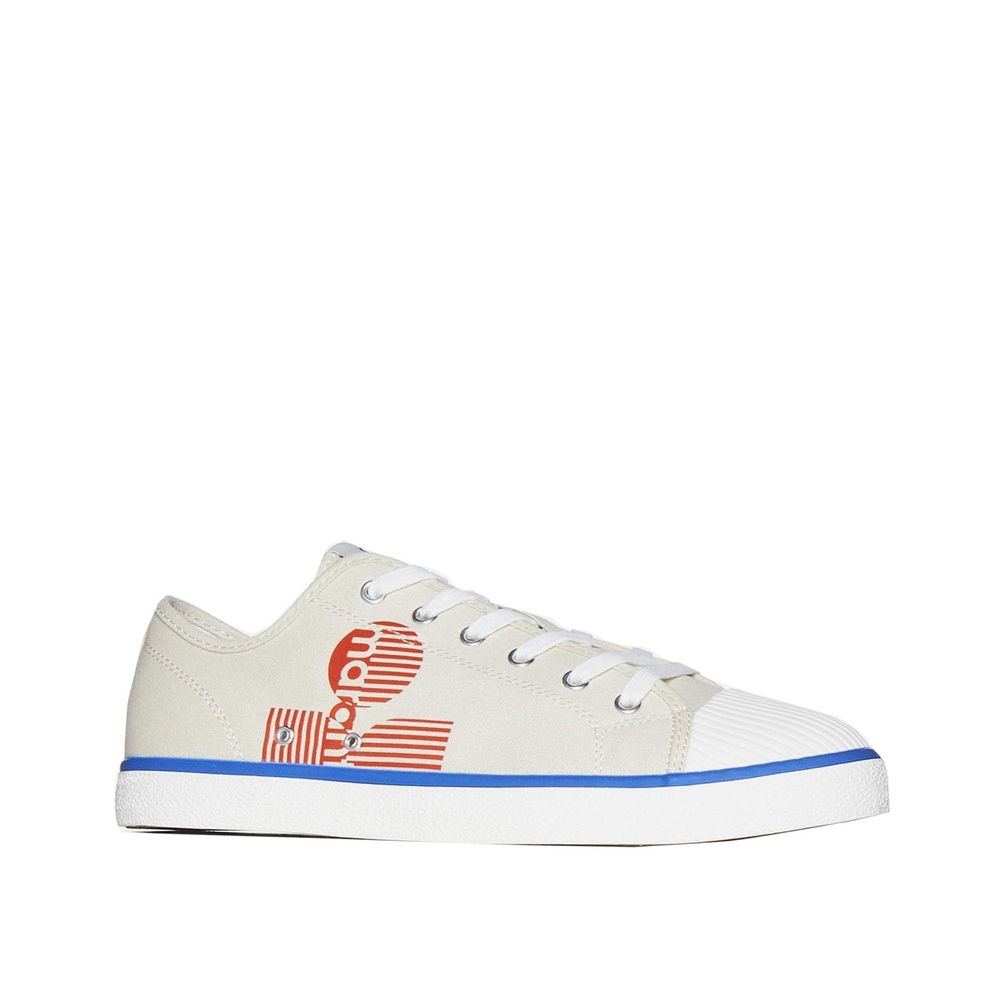 Isabel Marant Beige Canvas Low Top Sneakers Glam Steals
