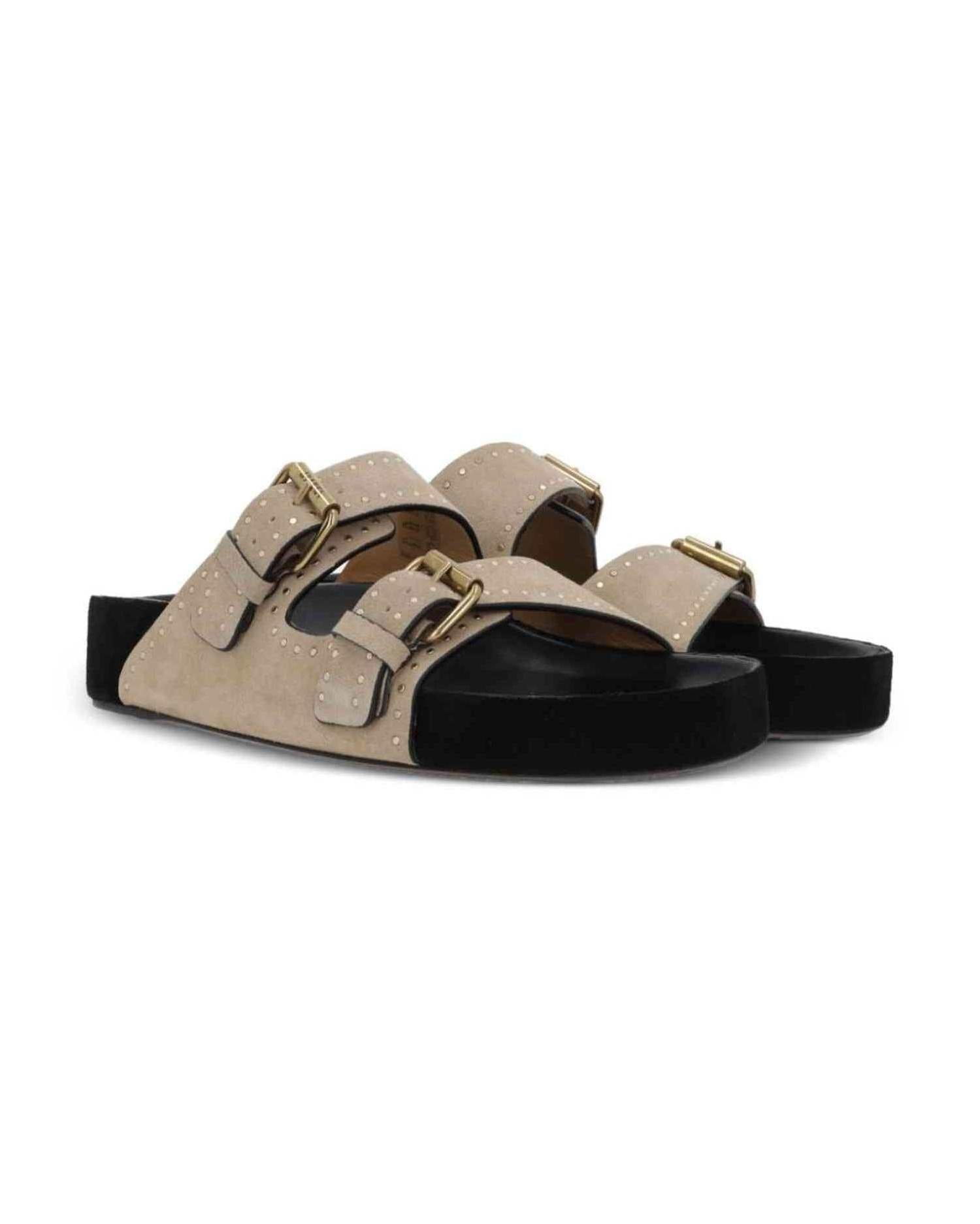 Isabel Marant Beige Sandals Glam Steals