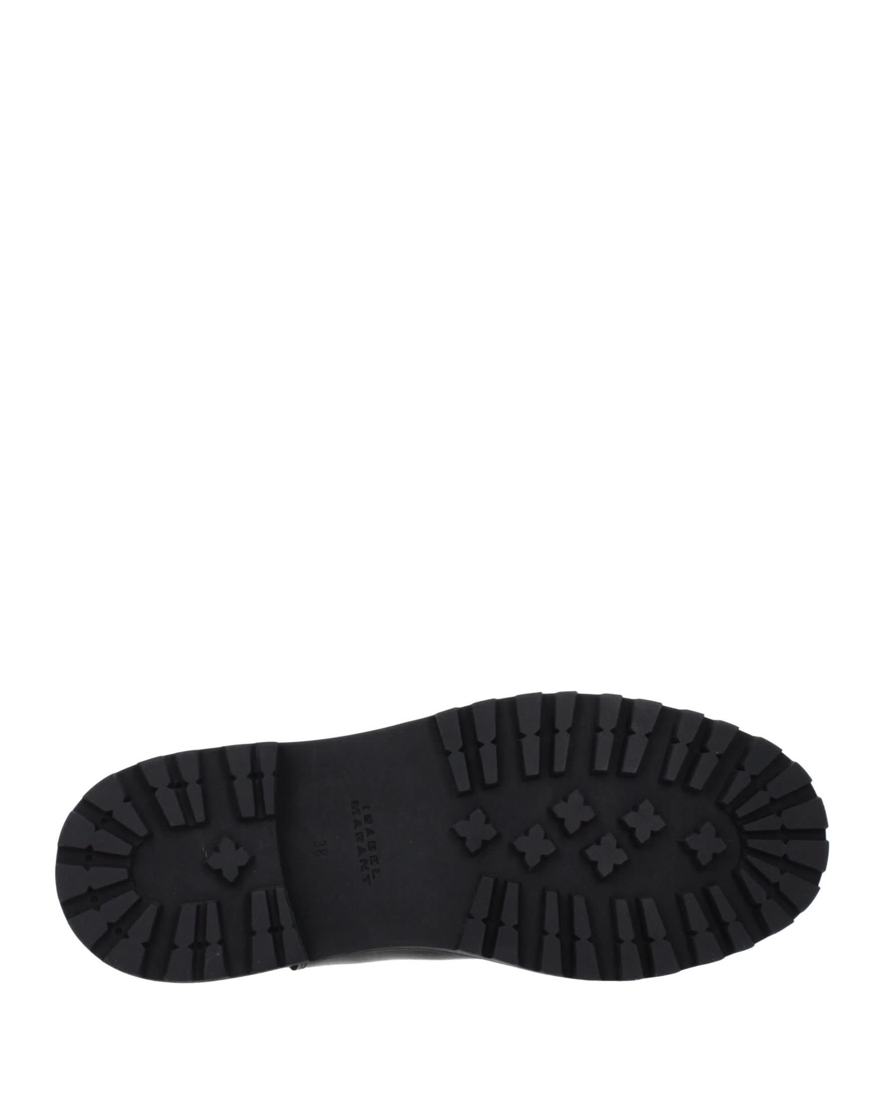 Isabel Marant Black Leather Ankle Boots Glam Steals