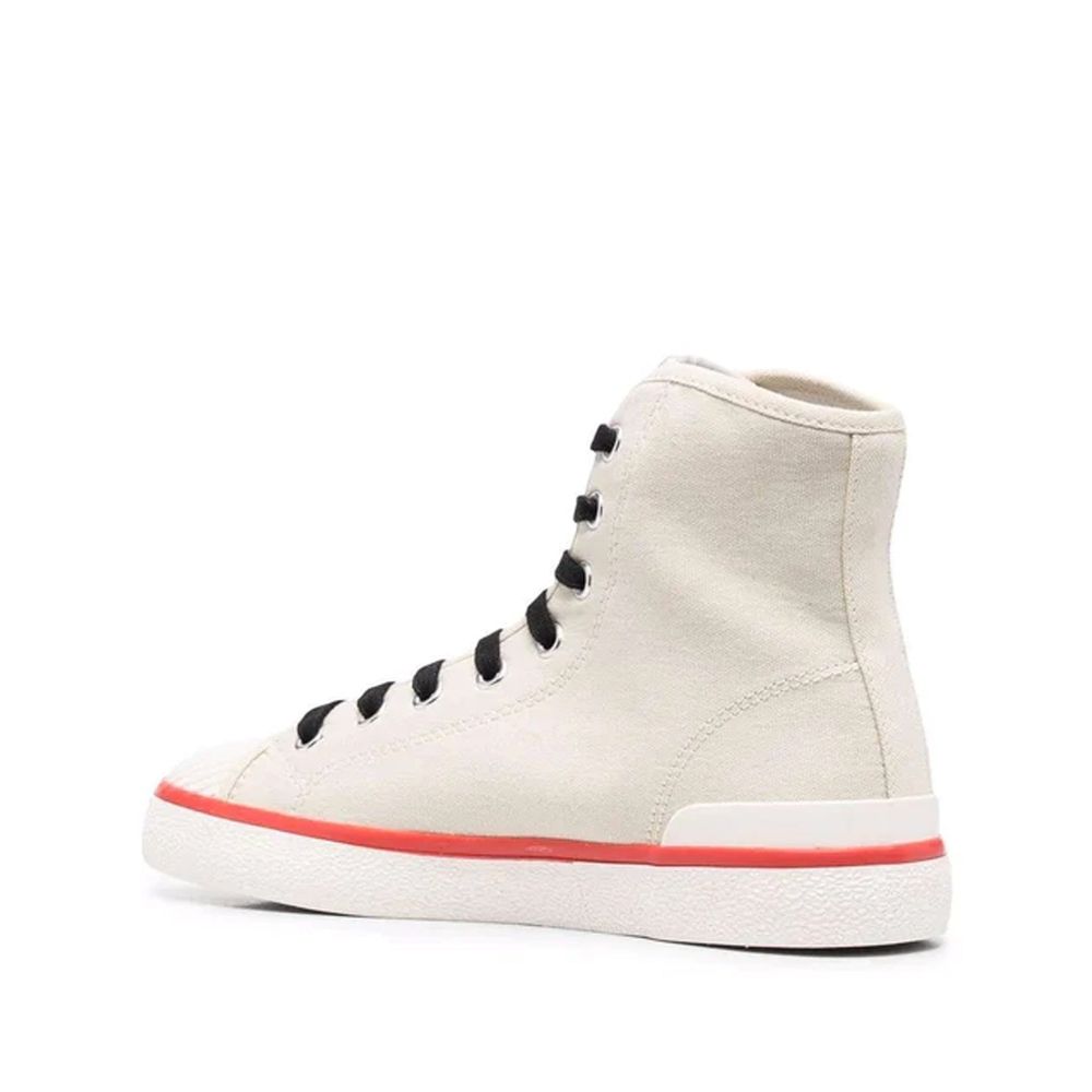Isabel Marant Canvas Logo Sneakers Glam Steals