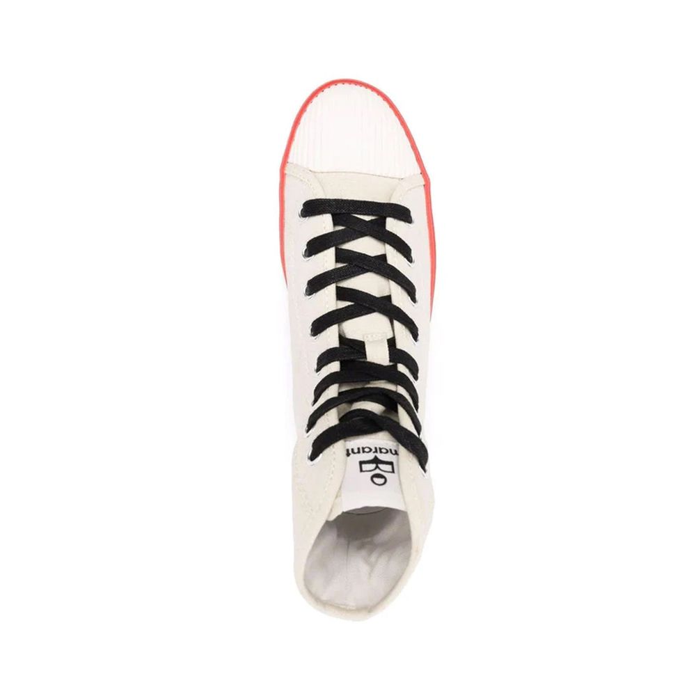 Isabel Marant Canvas Logo Sneakers Glam Steals