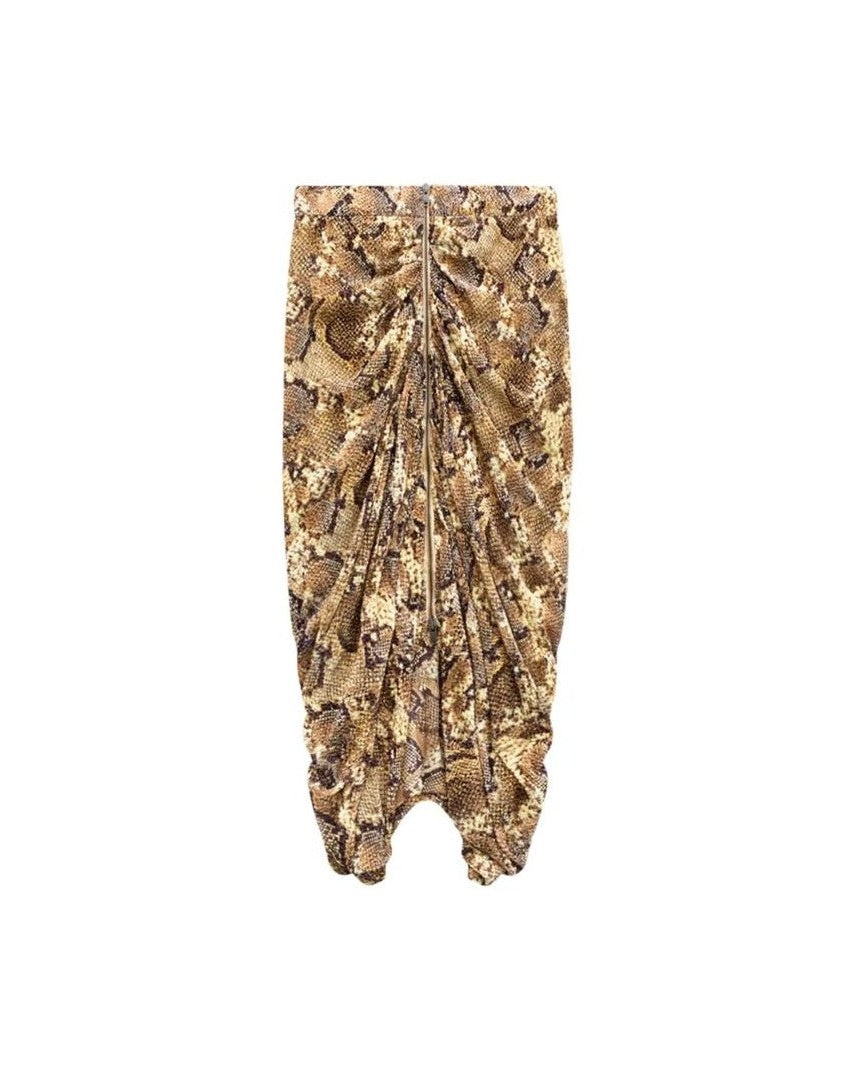 Isabel Marant Silk Midi Skirt Glam Steals