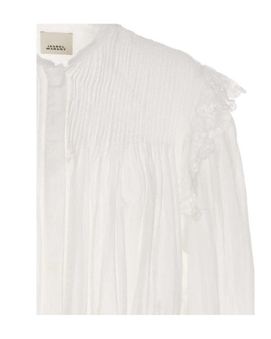 Isabel Marant White Viscose Top Glam Steals