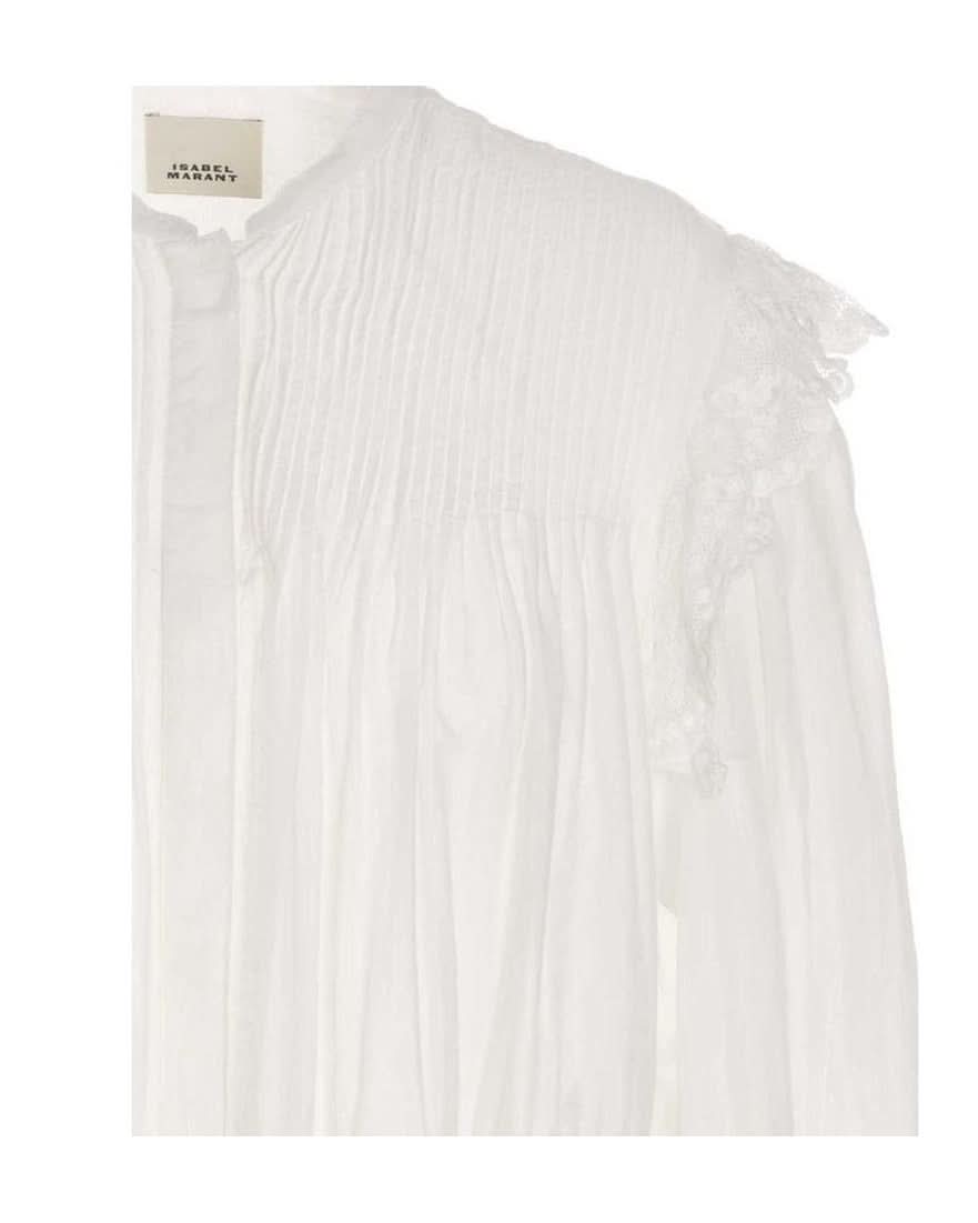 Isabel Marant White Viscose Top Clothing Tops