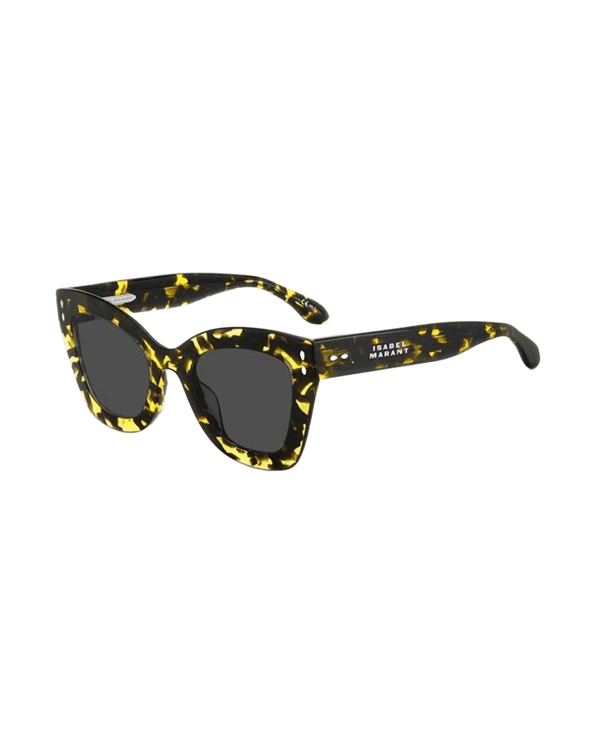Isabel Marant Yellow Acetate Sunglasses Glam Steals