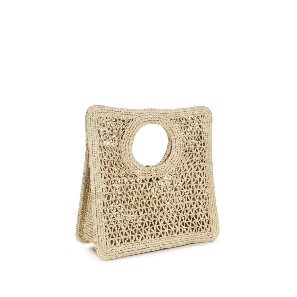 Jacquemus Beige Raffia Handbag Glam Steals