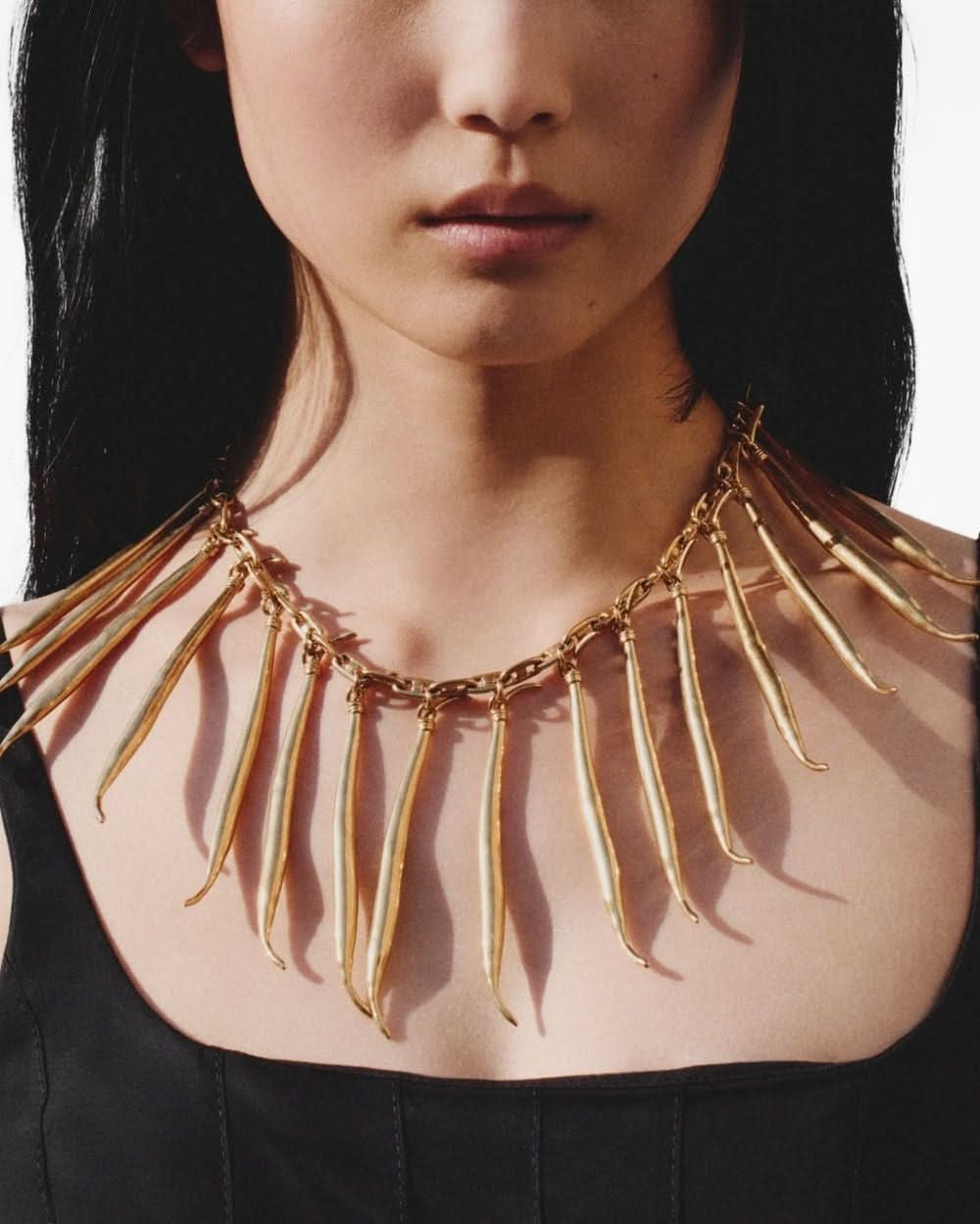 Jacquemus Bijoux Golden Necklace Jewellery