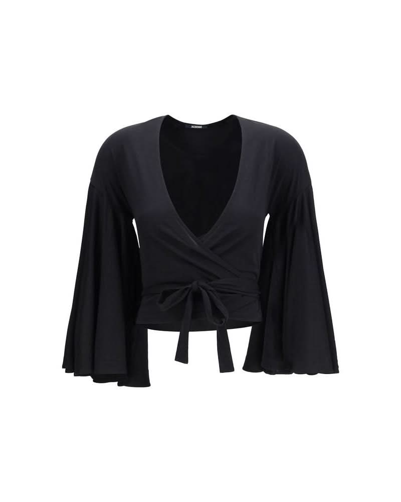 Jacquemus Black Cotton Shirt Glam Steals