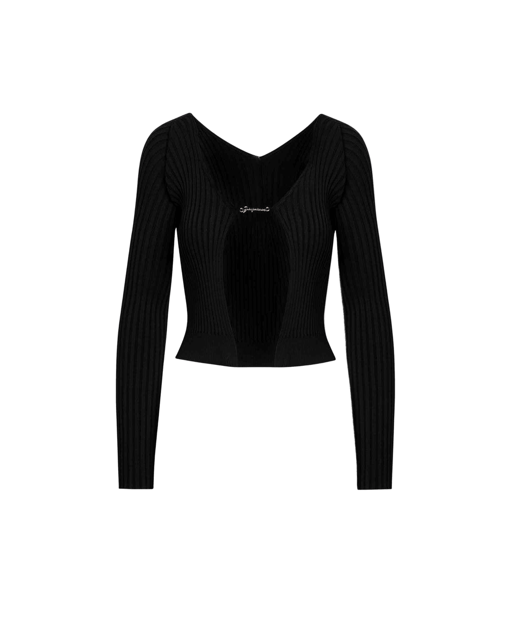 Jacquemus La Black Maille Pralu Longue Cardigan Glam Steals