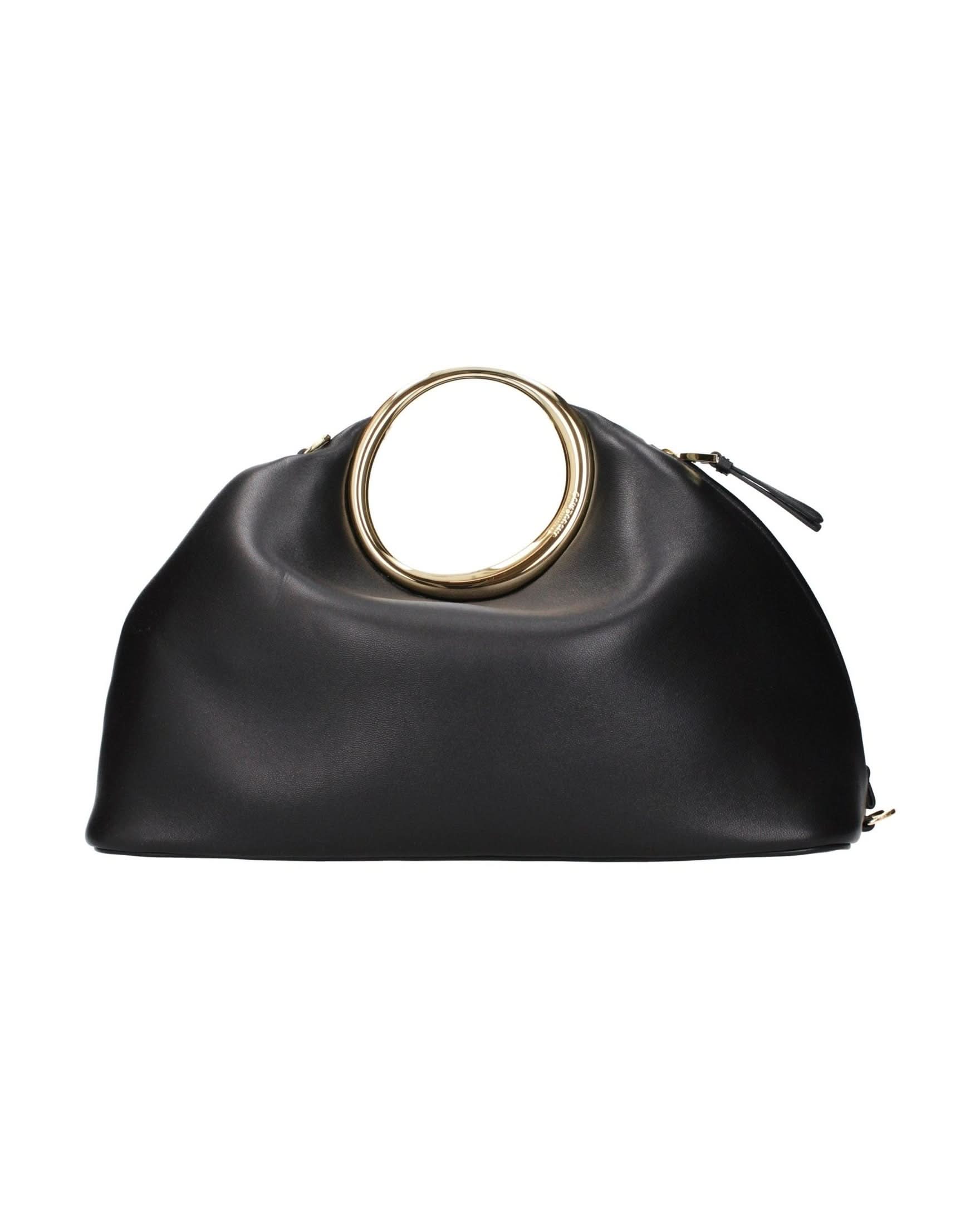 Jacquemus Black Leather Handbag Glam Steals