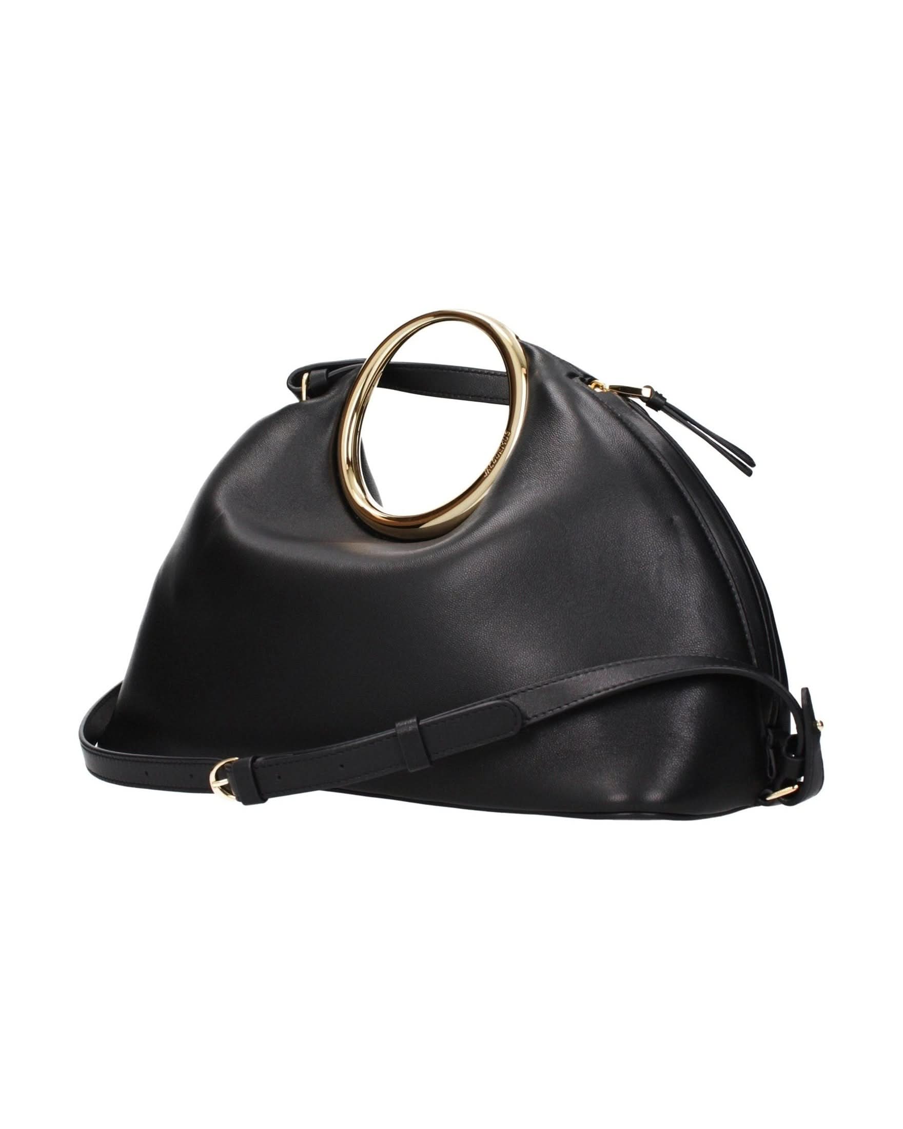Jacquemus Black Leather Handbag Glam Steals