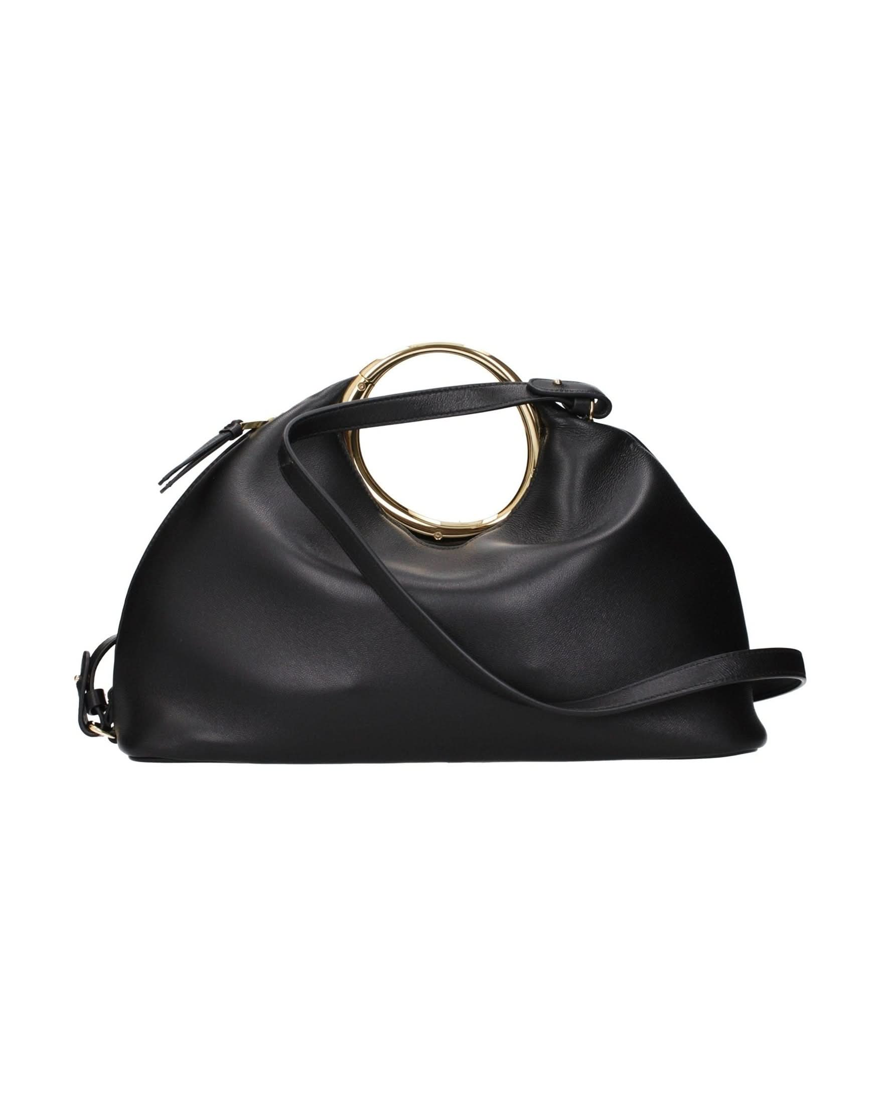 Jacquemus Black Leather Handbag Glam Steals