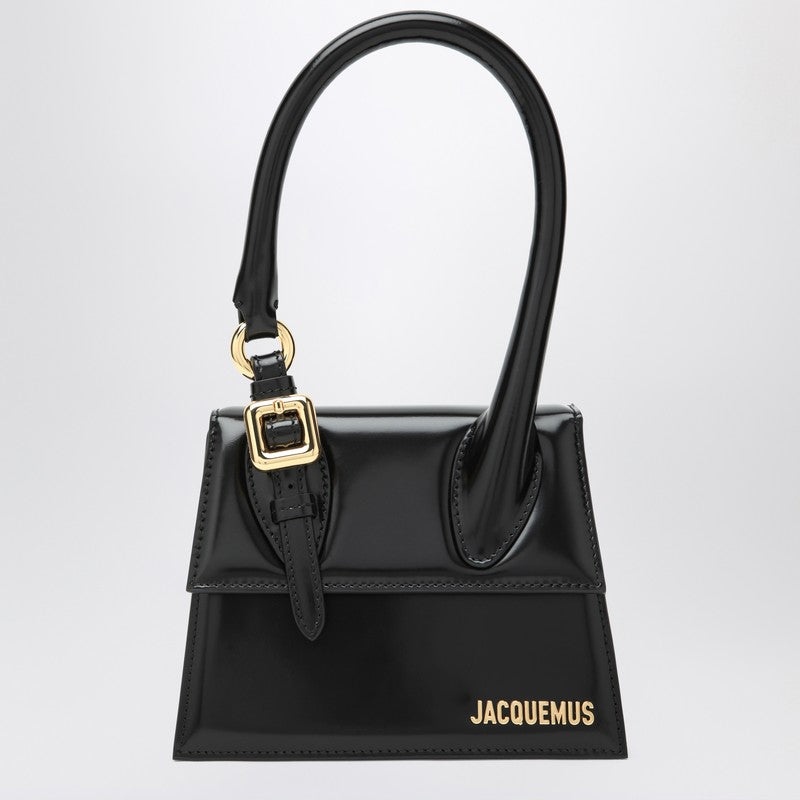 Jacquemus Black Medium Chiquito Bag Buckle Glam Steals