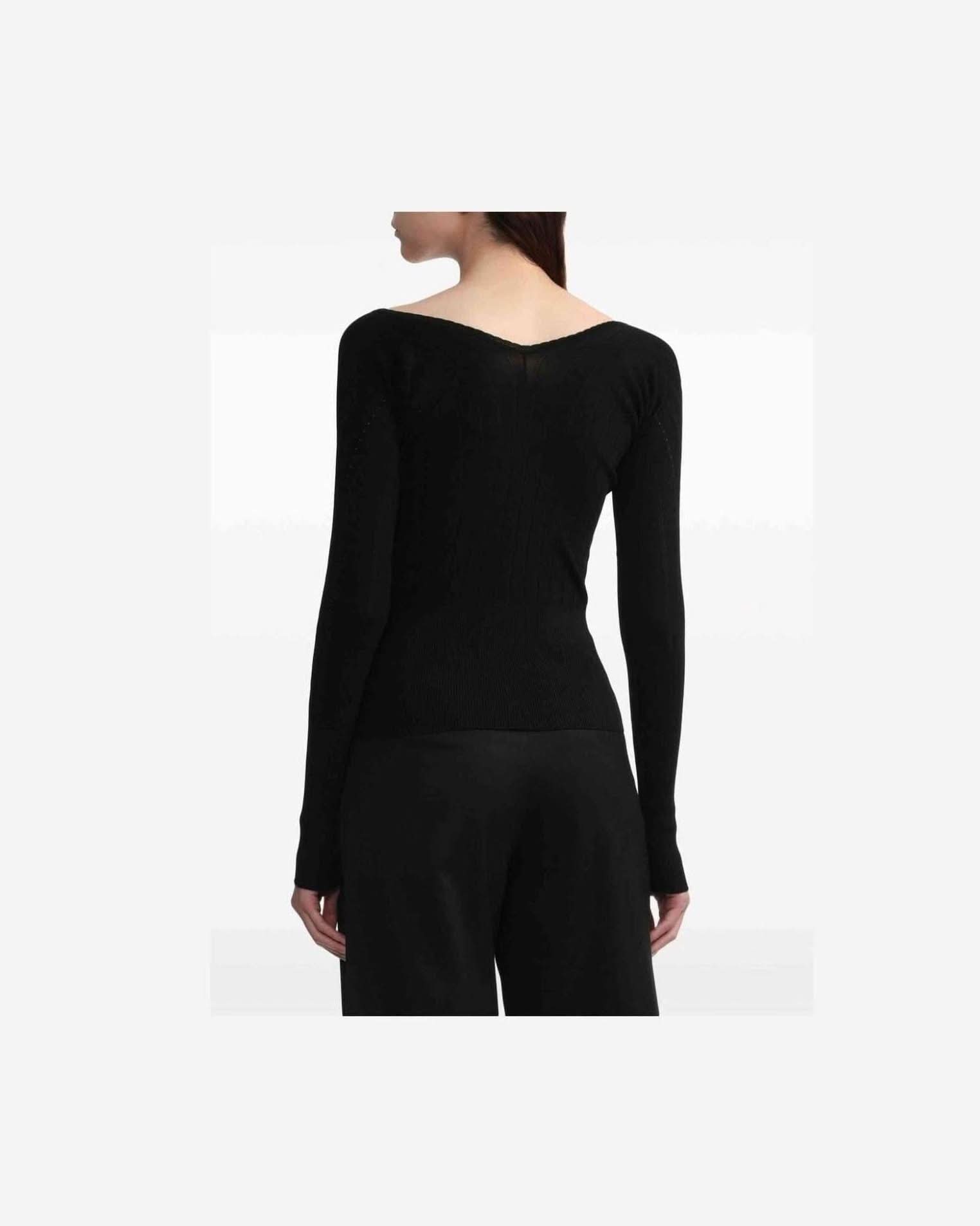 Jacquemus Black Sweater Sweaters