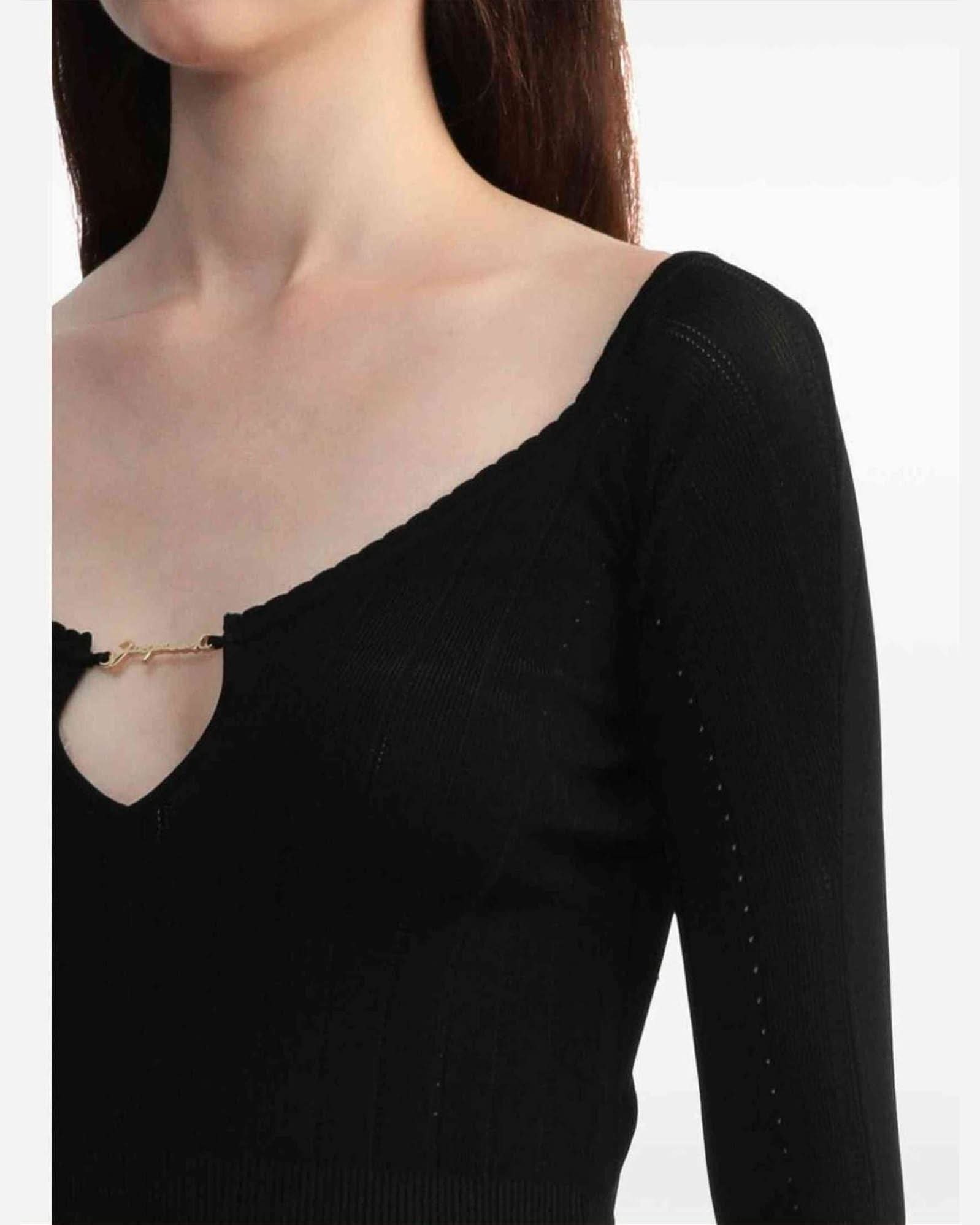Jacquemus Black Sweater Sweaters