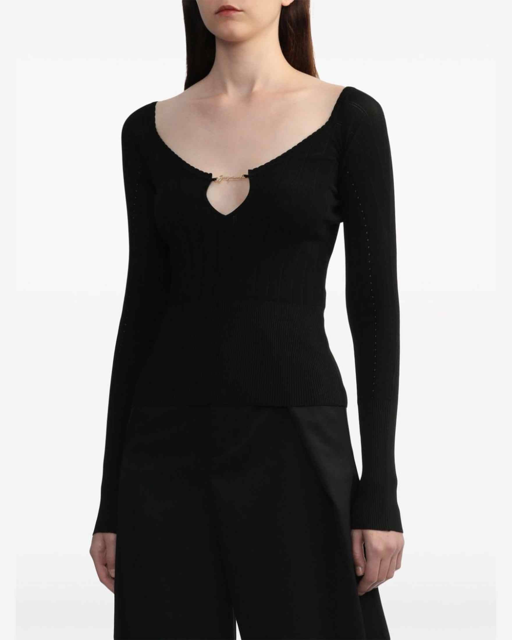 Jacquemus Black Sweater Glam Steals