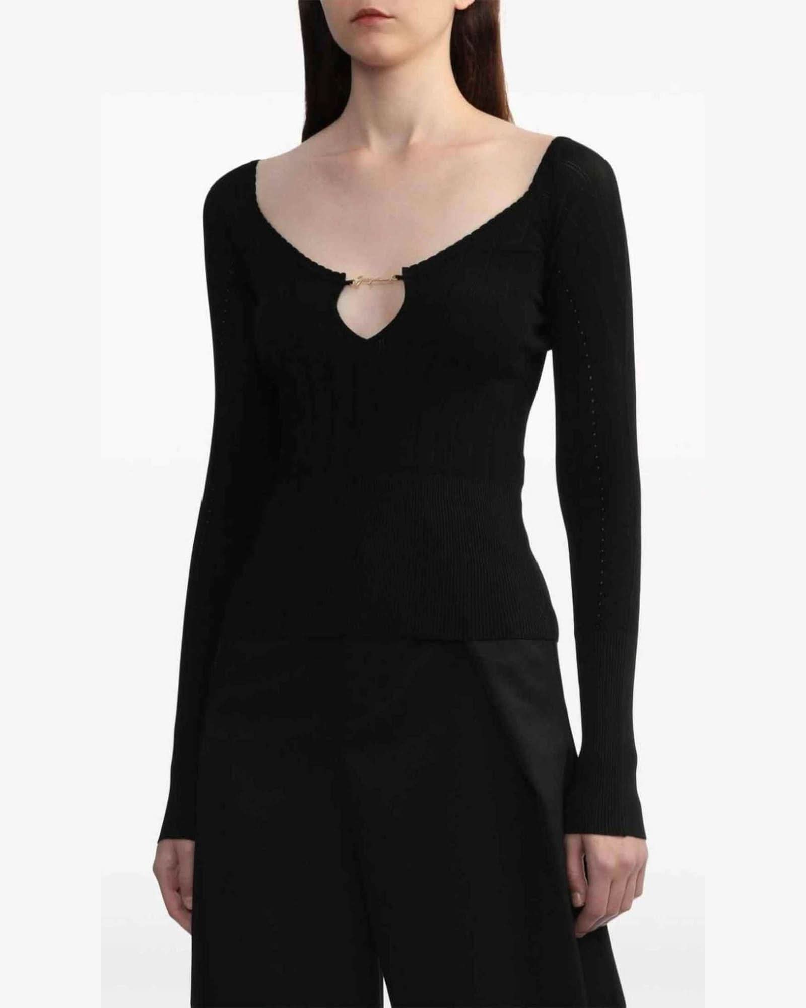 Jacquemus Black Sweater Sweaters