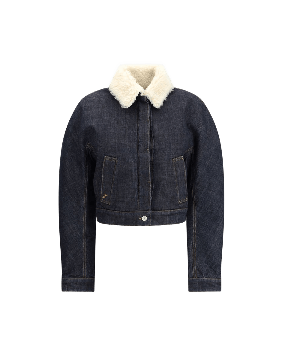 Jacquemus Blue Cotton Sweatshirt Glam Steals