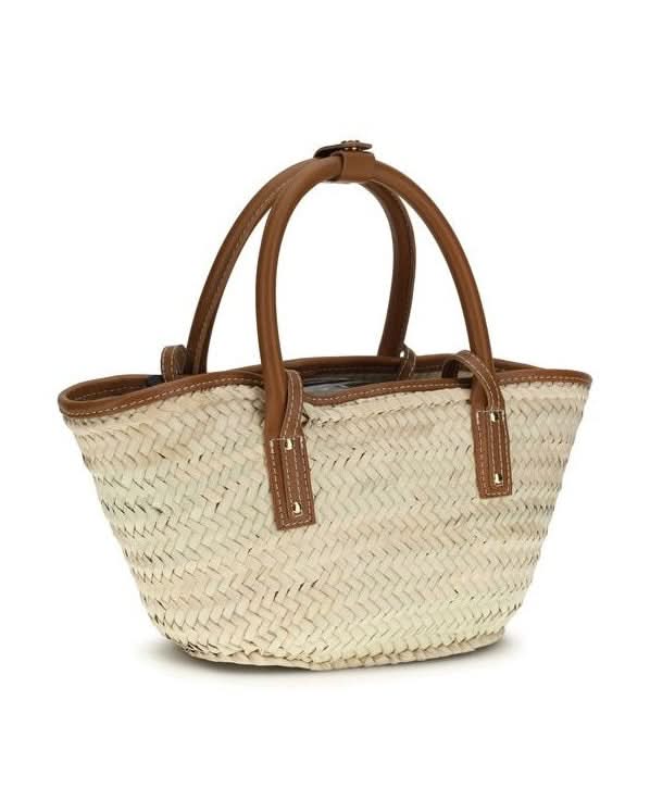 Jacquemus Brown Calf Leather Bos Taurus Handbag