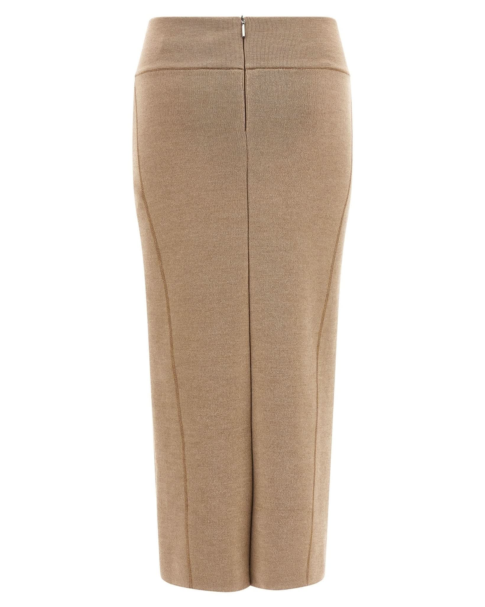 Jacquemus La Jupe Maille Doppio Skirt Glam Steals