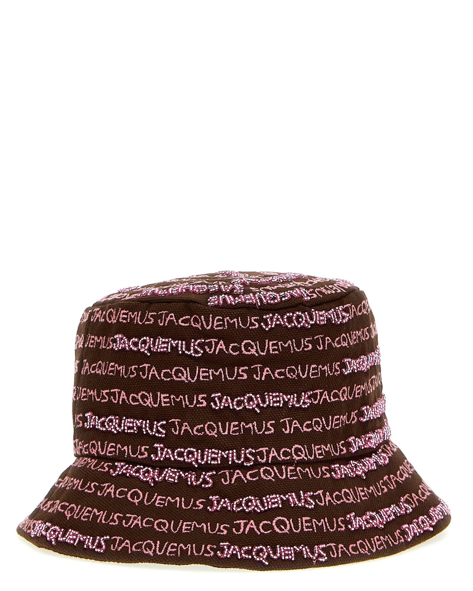 Jacquemus Le Bob Bordado’ Bucket Hat Glam Steals