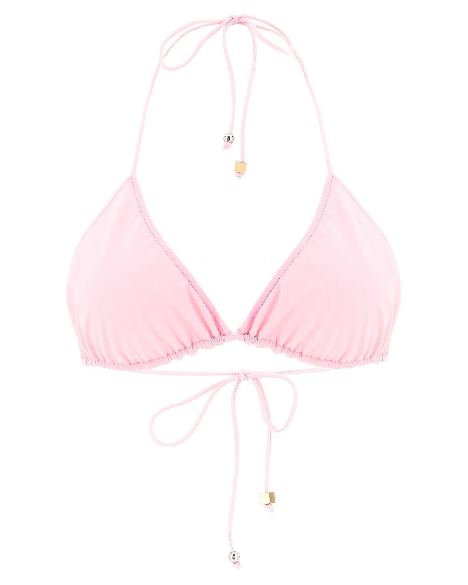 Jacquemus Le Haut De Plage Triangle Bikini Top Glam Steals
