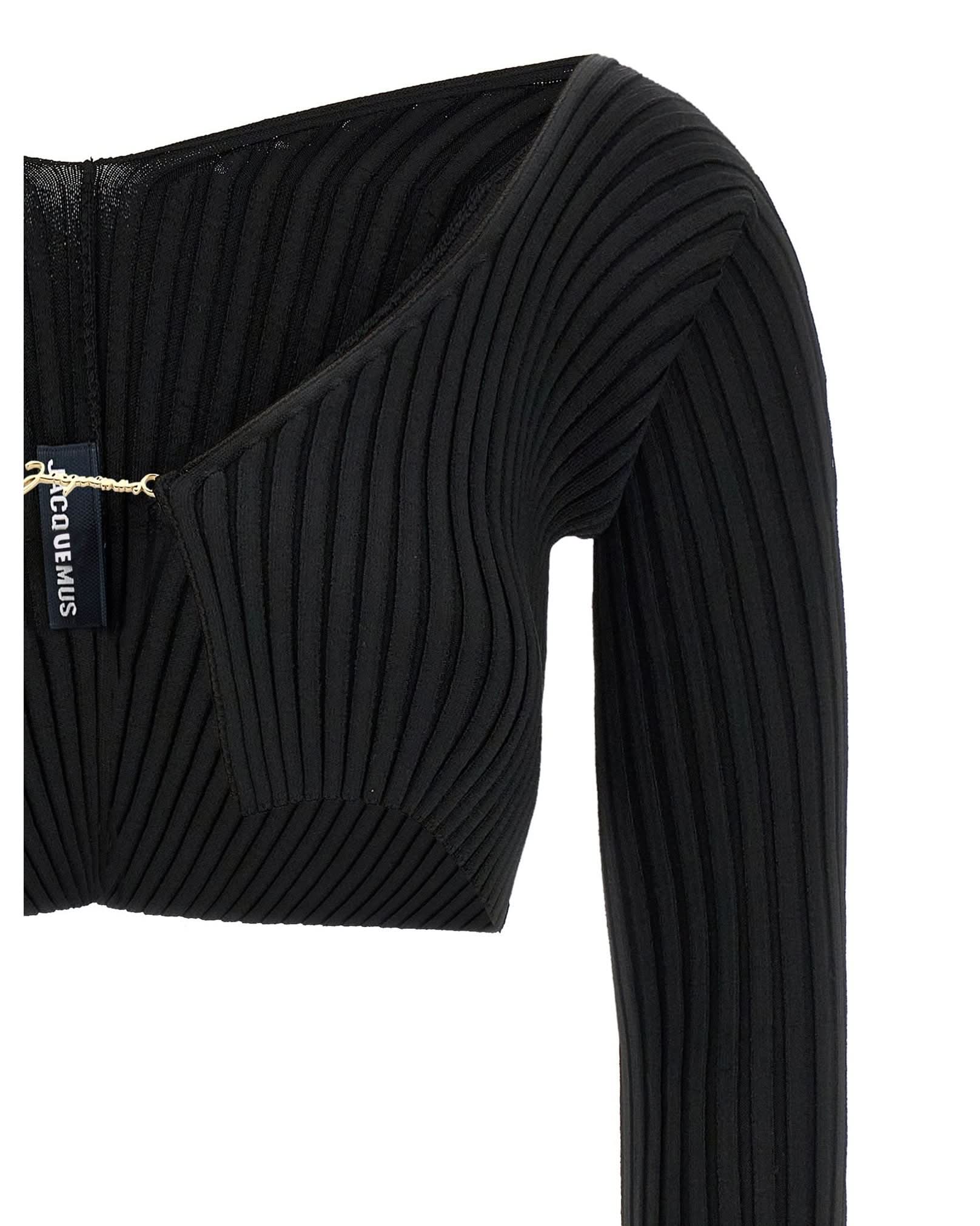 Jacquemus Le Maille Pralu Cropped Cardigan Glam Steals