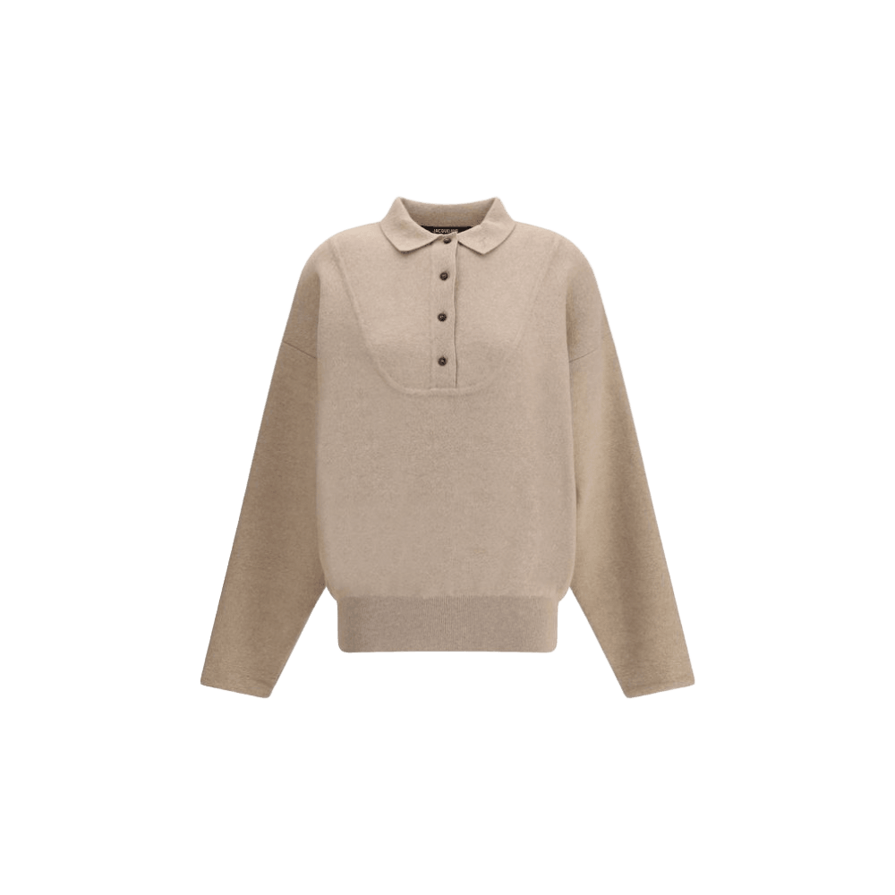Jacquemus Polo Sweater La Maille Vareuse Pallone Glam Steals
