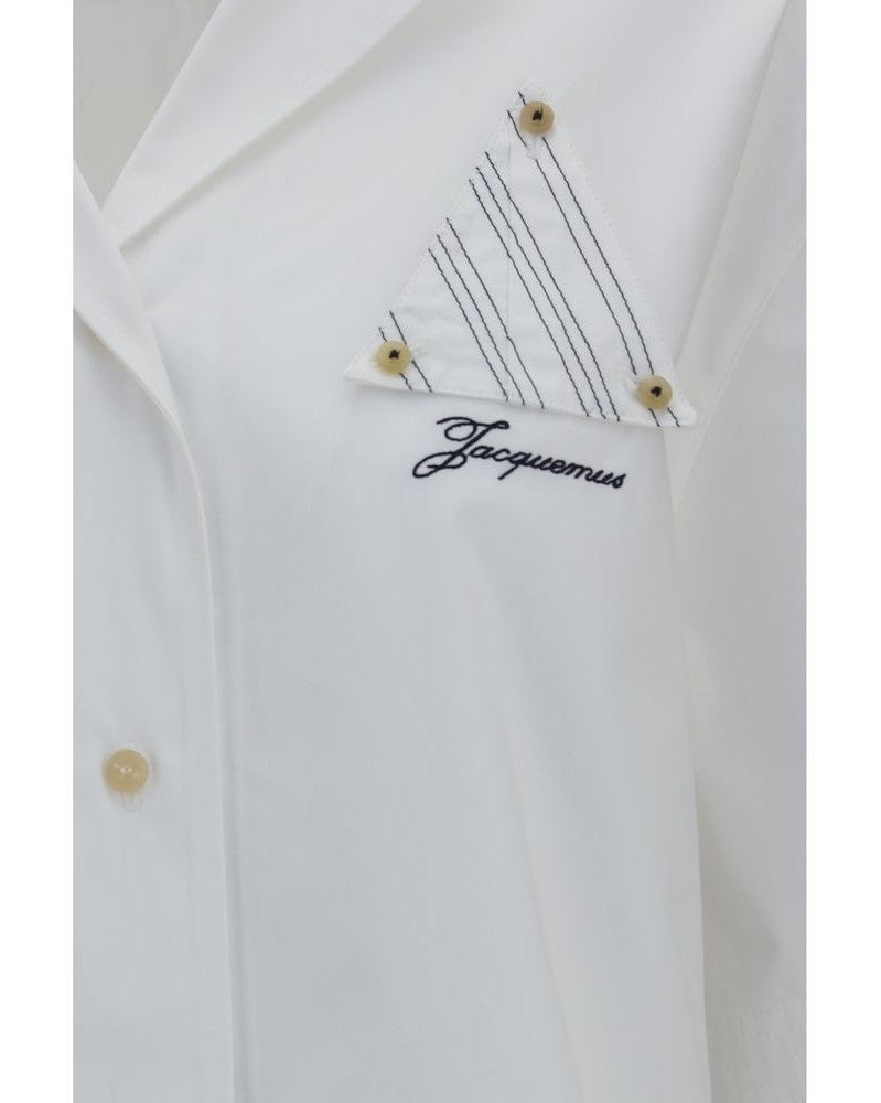 Jacquemus White Cotton Shirt Glam Steals