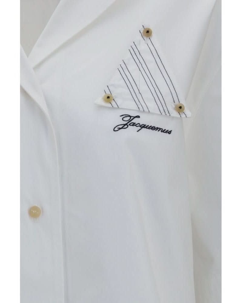 Jacquemus White Cotton Shirt Glam Steals
