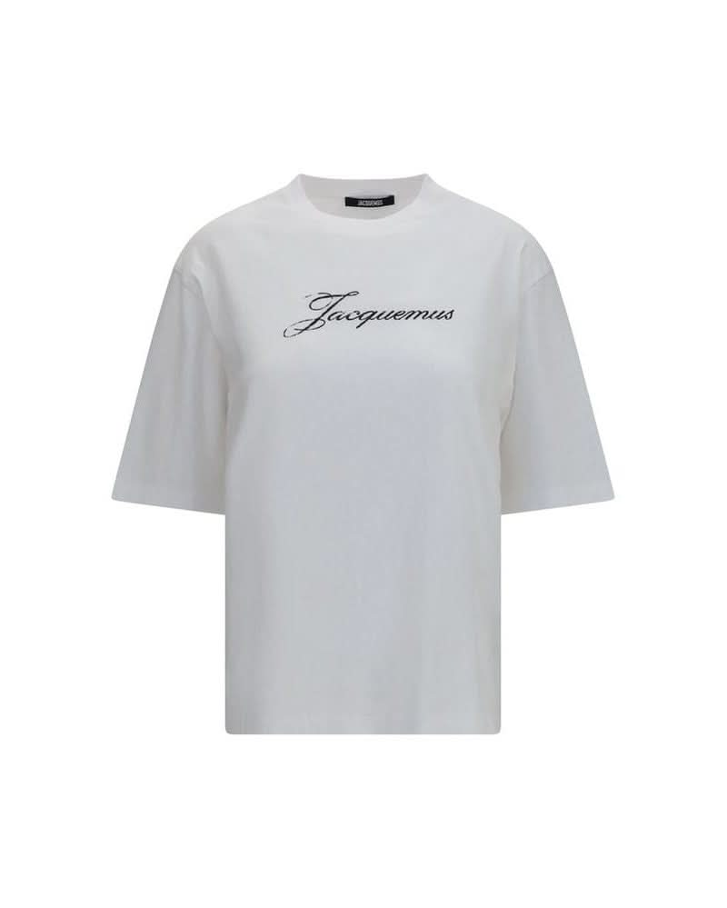 Jacquemus White Cotton T-shirt Glam Steals