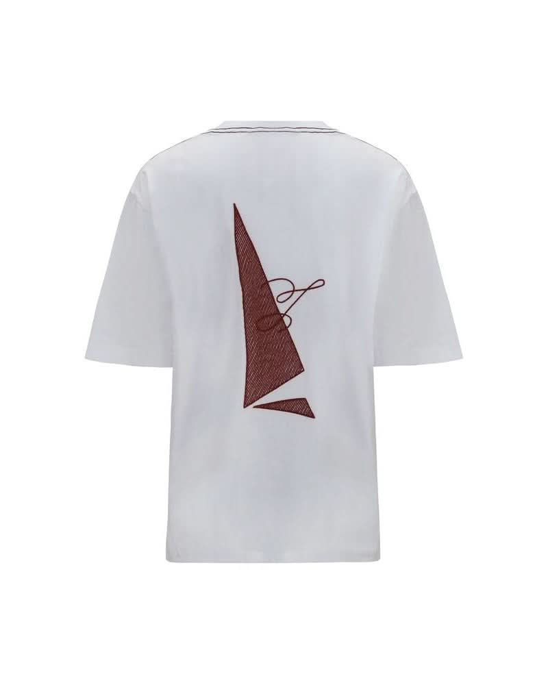 Jacquemus White Cotton T-shirt Glam Steals
