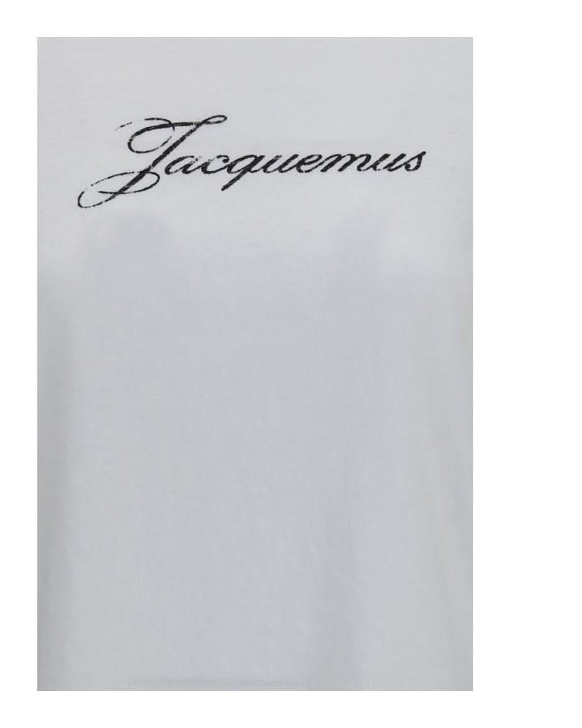 Jacquemus White Cotton T-shirt Glam Steals