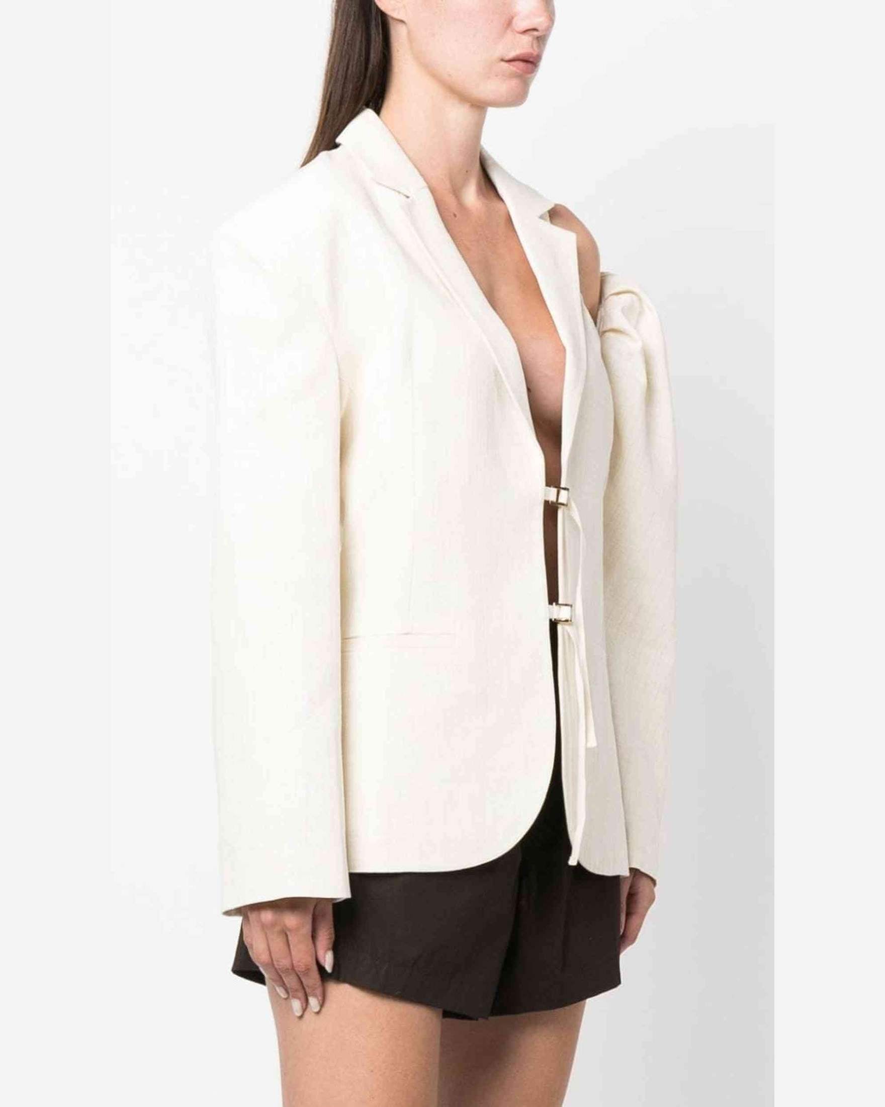 Jacquemus White Jacket Glam Steals