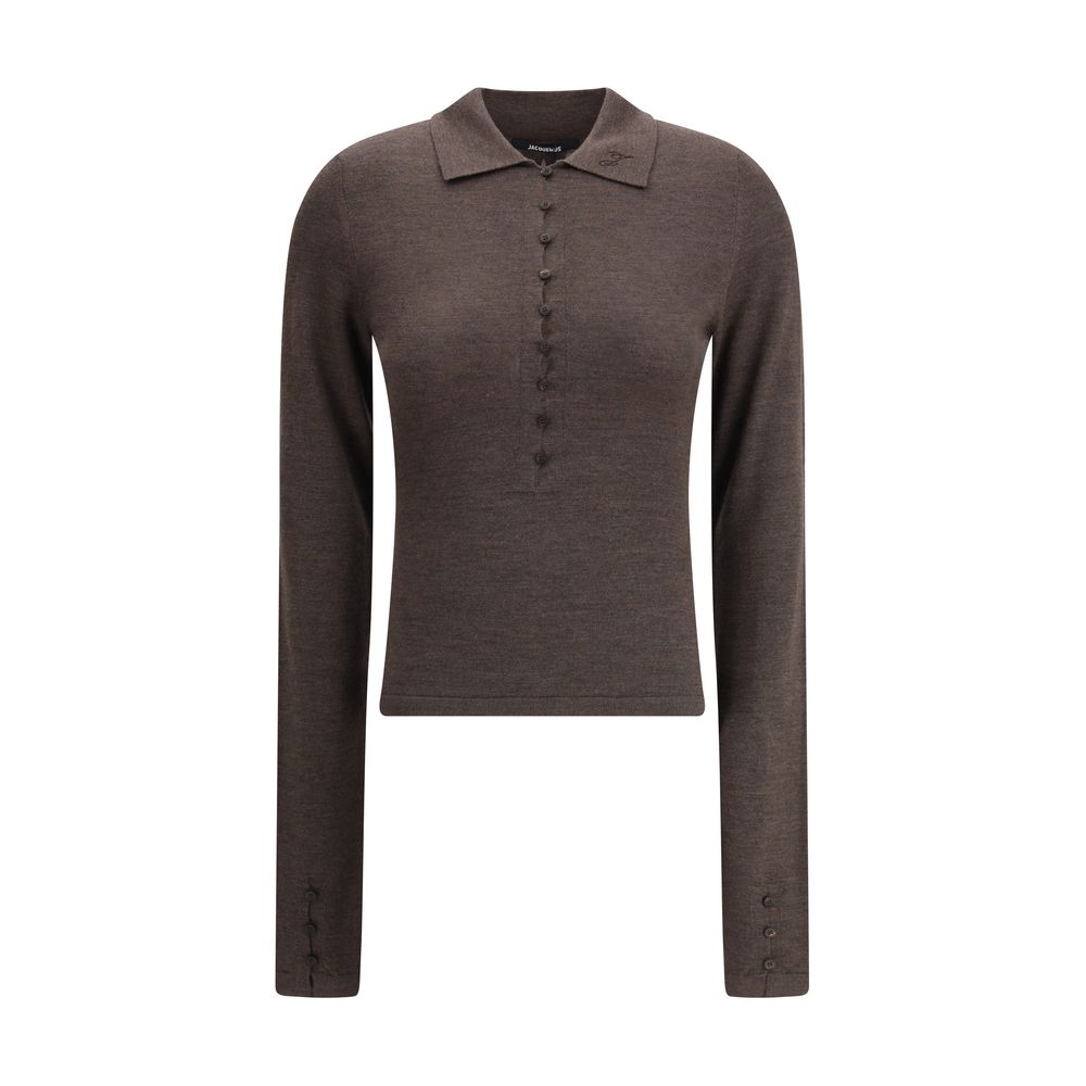 Jacquemus Wool Merino Polo Shirt Glam Steals